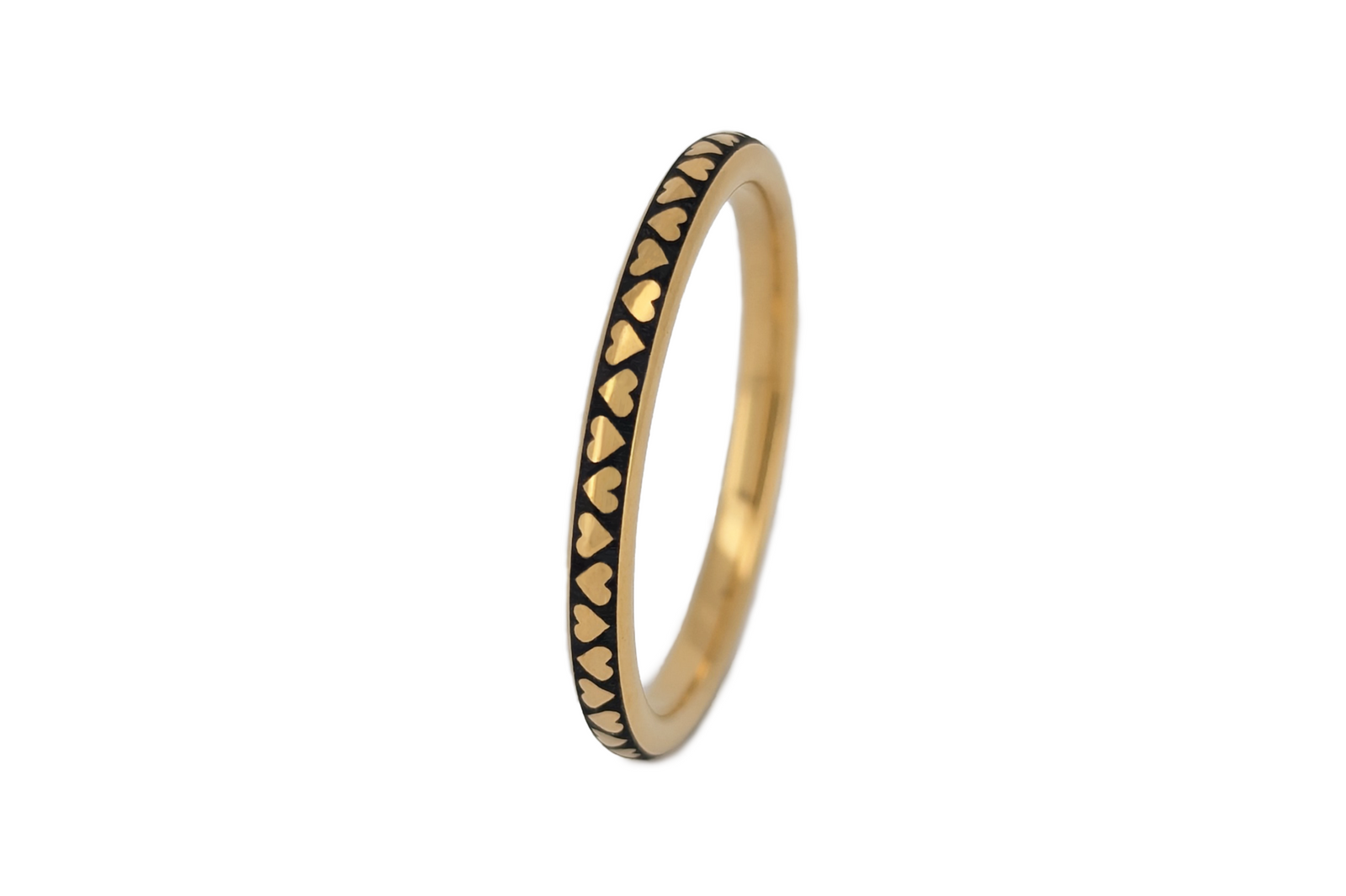 Eternal Love Band with laser-engraved surface detail, shown against a light background.
