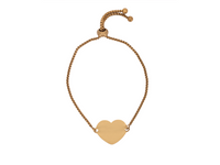 Produktová fotografie náramku Bracelet Heart of Memories s přizpůsobitelným přívěskem.