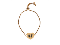 Produktová fotografie náramku Bracelet Heart of Memories s přizpůsobitelným přívěskem.