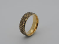 Video preview of the The Vintage Chic tungsten ring showing the surface detail as the item moves.