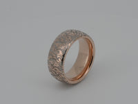 Video preview of the Fluidic Essence tungsten ring showing the surface detail as the item moves.