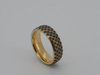 Video preview of the The Regal Weave tungsten ring showing the surface detail as the item moves.
